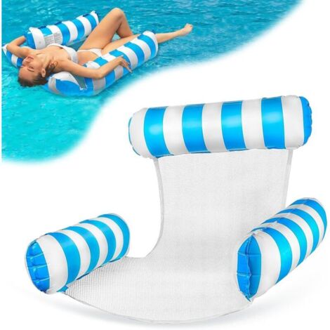 SHREE HANS CREATION Inflatable Pool Hammock Lounge Chair