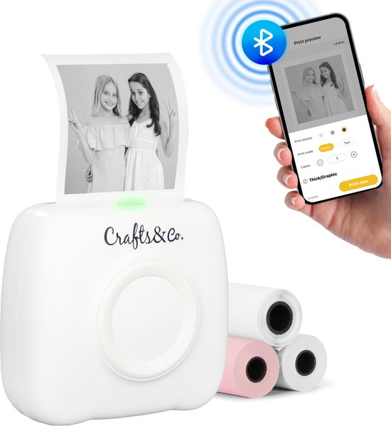 Bluetooth Mini Pocket Thermal Printer
