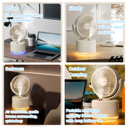 Portable mist fan office bedroom outdoor use reference image