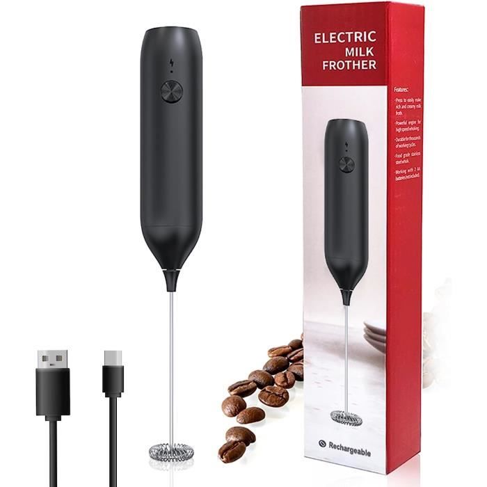 USB Rechargeable Handheld Milk Frother